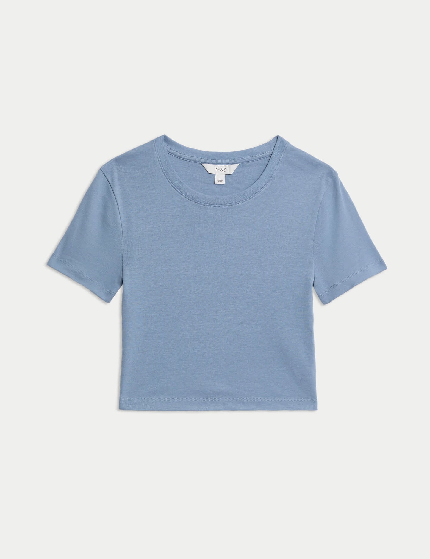 %100 Pamuklu Slim Fit Kısa Kollu Tişört