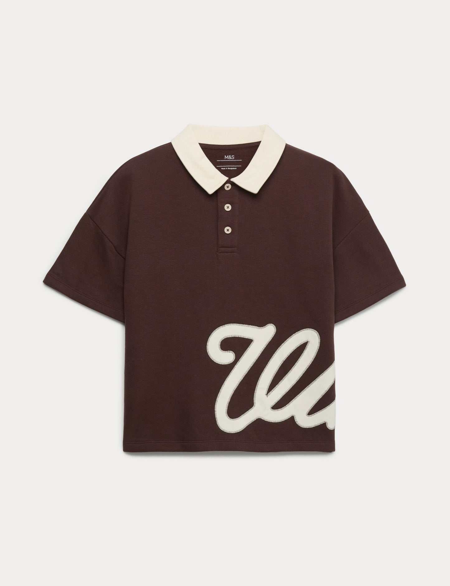 Desenli Polo T-shirt