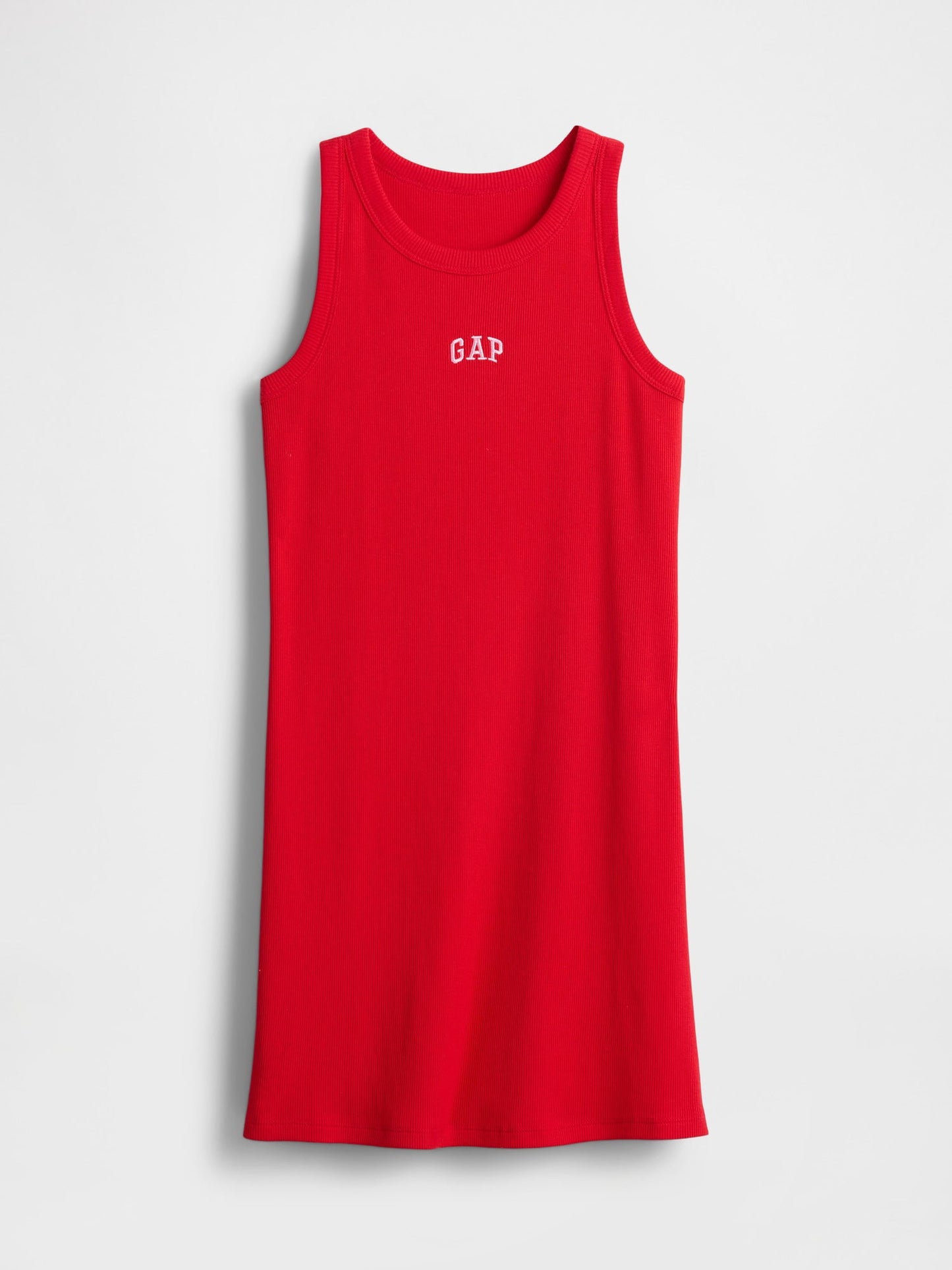 Kırmızı Gap Logo Askılı Elbise