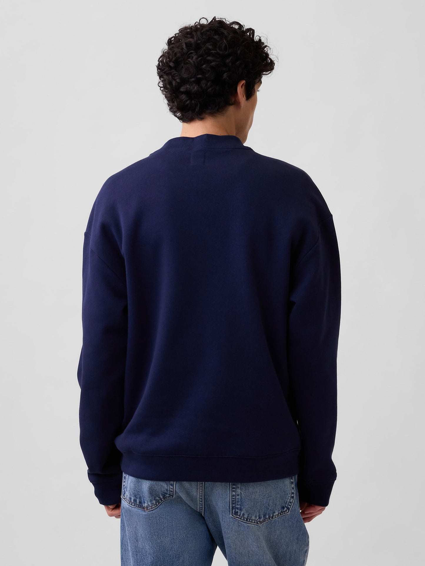 Lacivert Relaxed Brannan Bear Gap Logo Sweatshirt