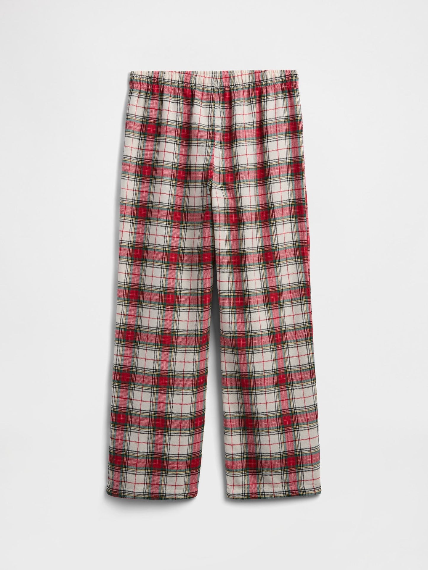 Kırmızı 100% Geri Dönüştürülmüş Flannel Pijama Altı