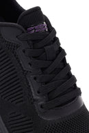 Skechers Kadın Siyah Bobs Squad Chaos - Face Off Bağcıklı Sneaker