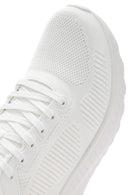 Skechers Kadın Beyaz Bobs Squad Chaos Bağcıklı Sneaker