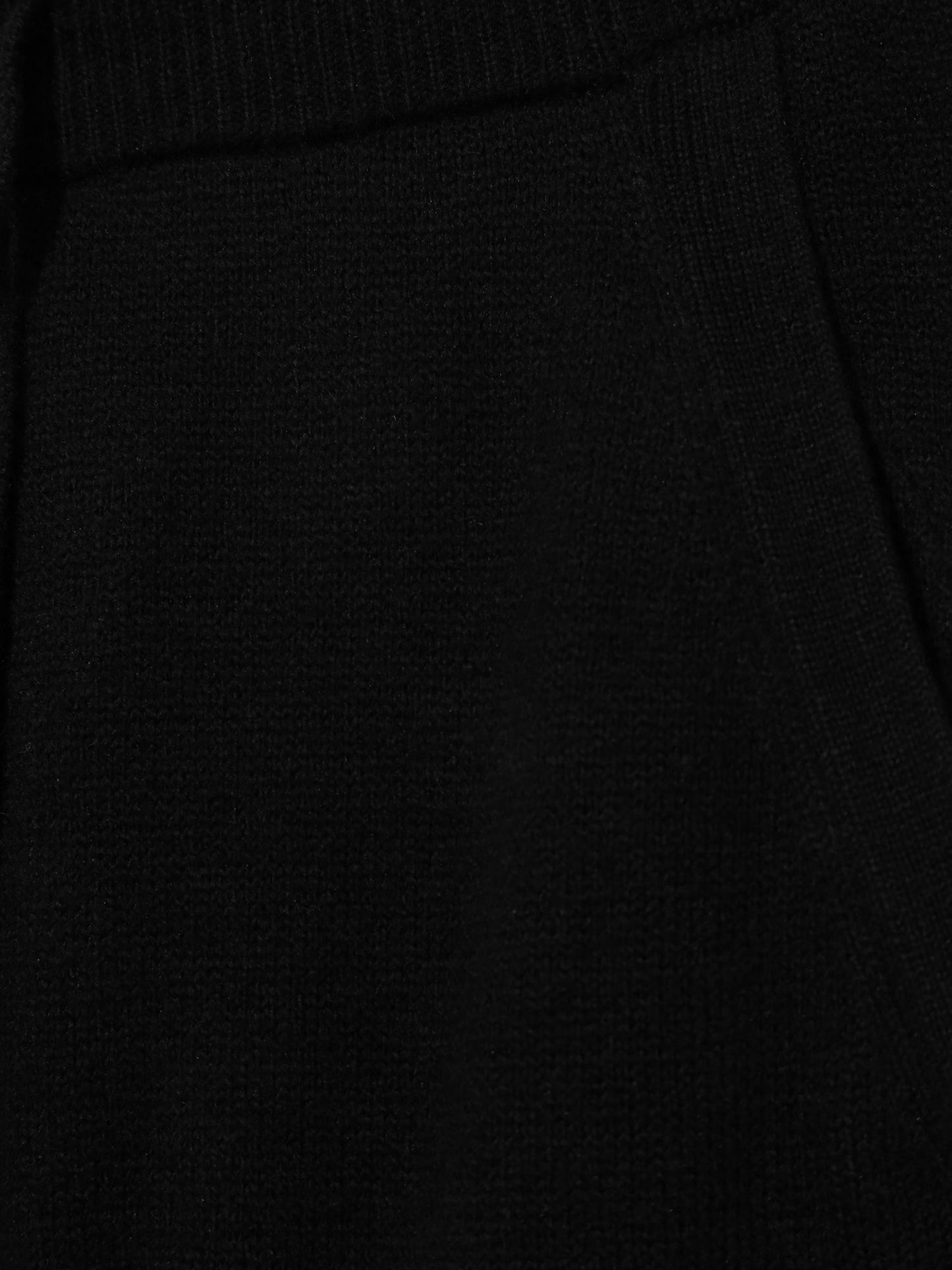 Siyah Cashsoft Triko Pantolon