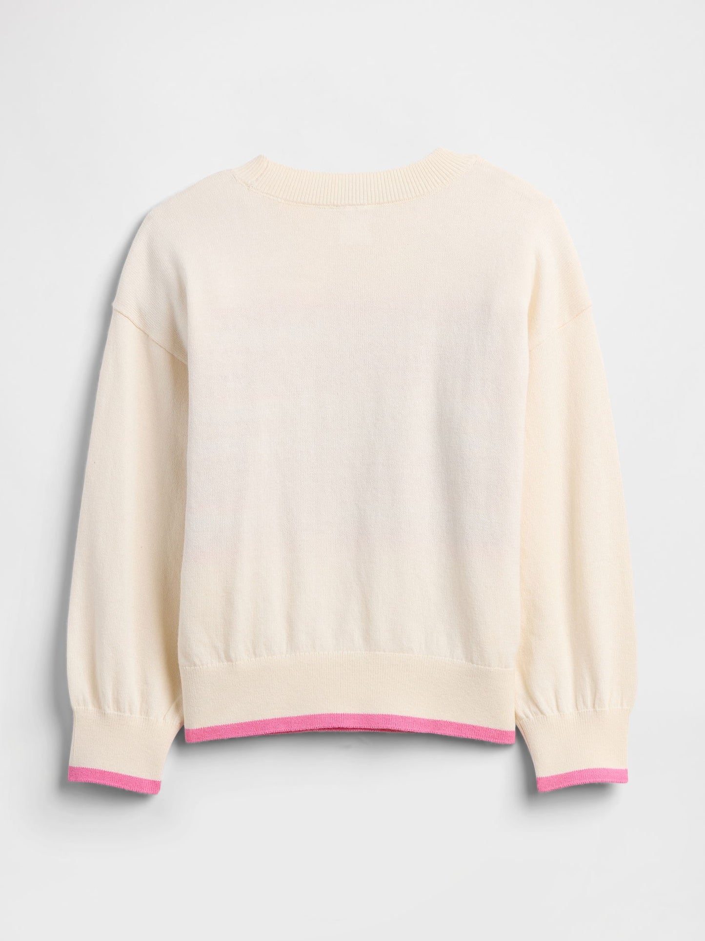 Açık Pembe Babygap Intarsia Kazak