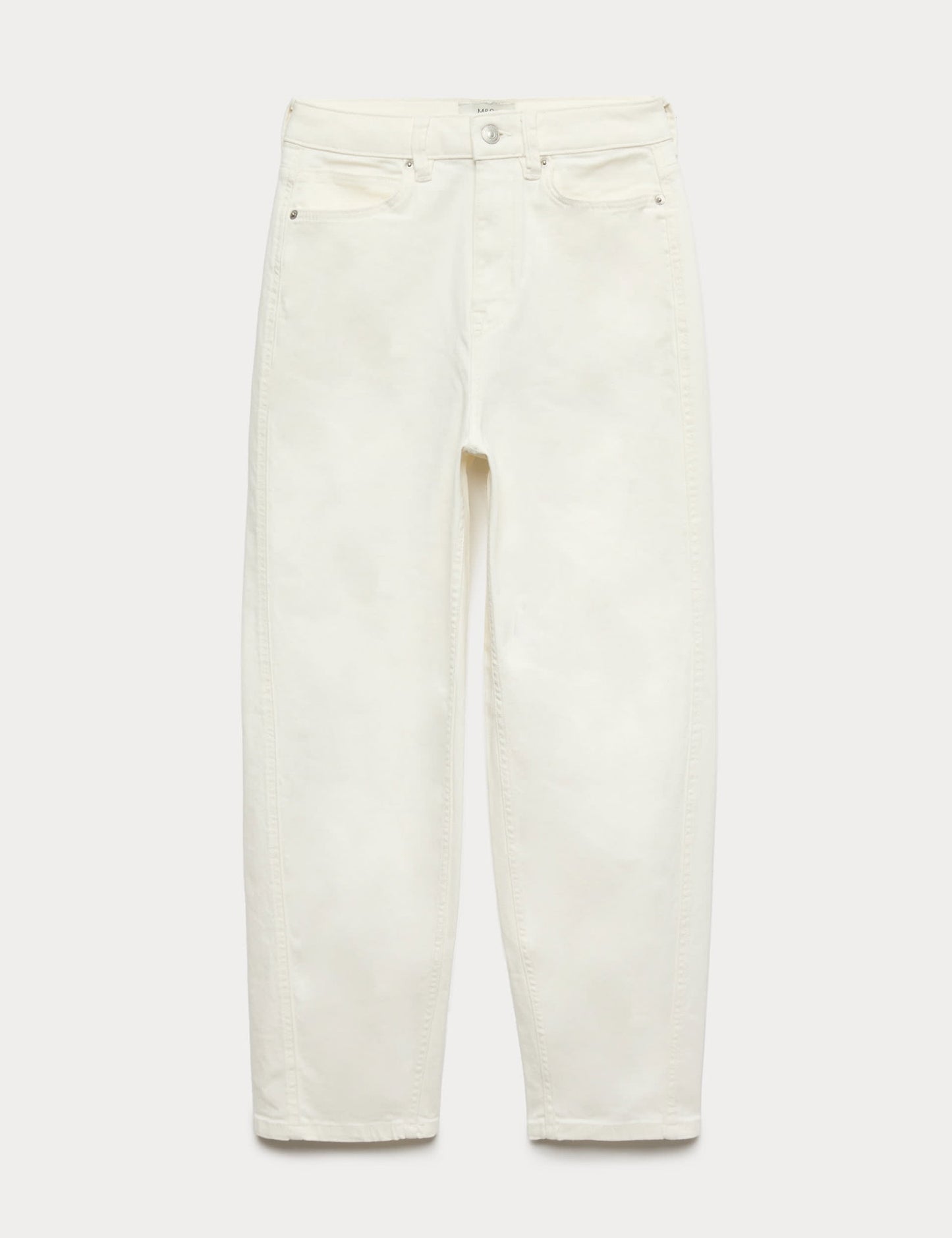 Yüksek Bel Carrot Leg Jean Pantolon