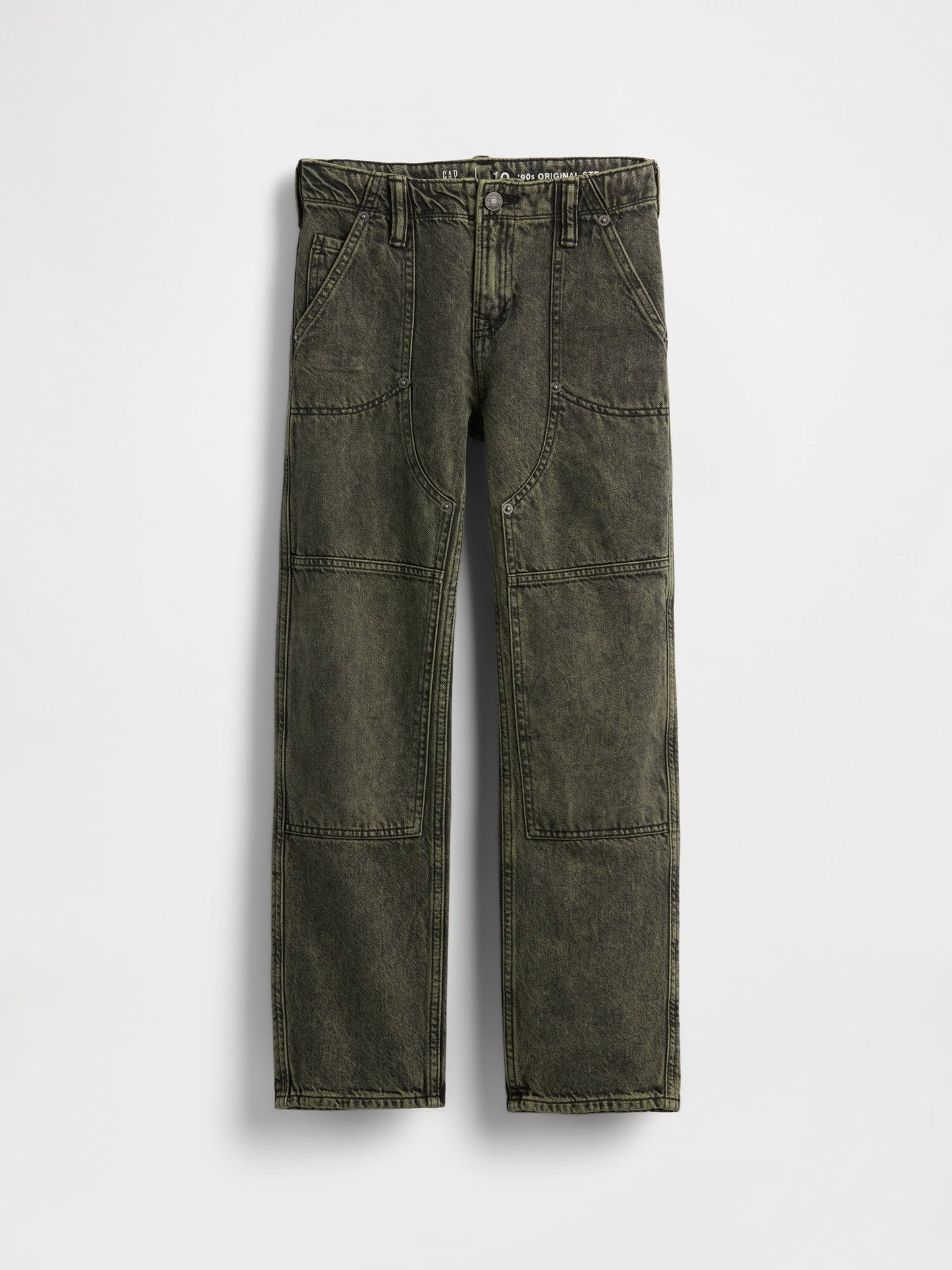 Yeşil Original Straight Jean Pantolon
