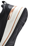 Skechers Kadın Siyah Fine Shine Kalın Tabanlı Sneaker