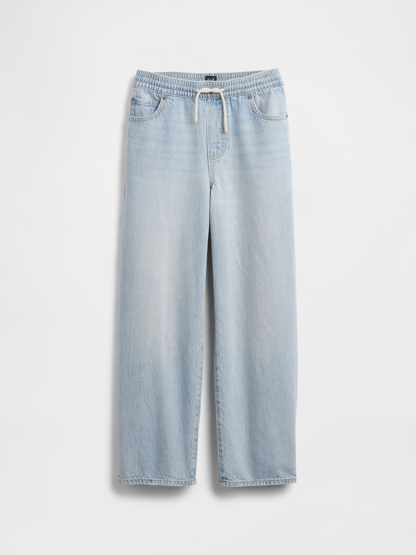 Açık Mavi Ultrasoft Baggy Jean Pantolon