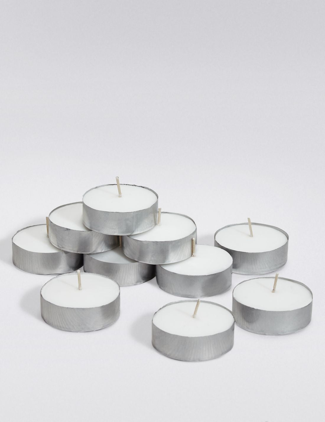10'lu Tealight Mum Seti