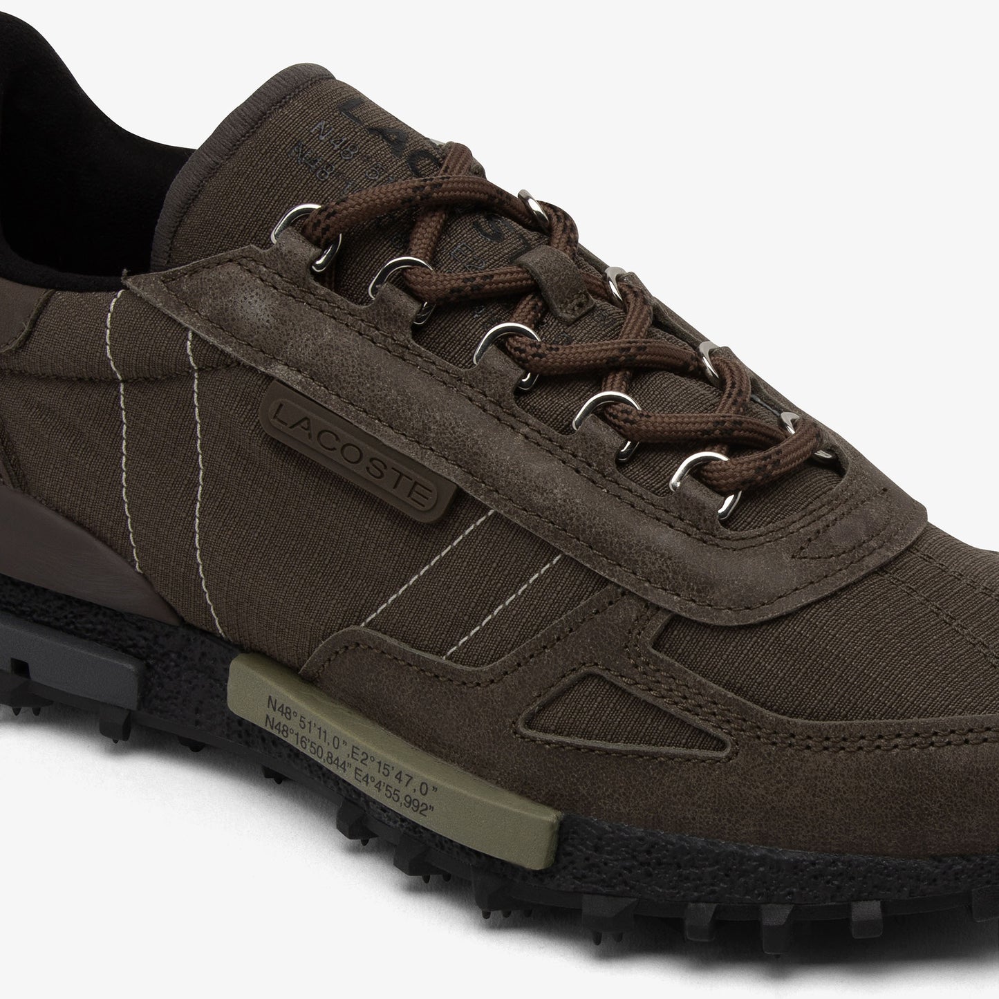 Lacoste Elite Active Erkek Koyu Kahverengi Sneaker