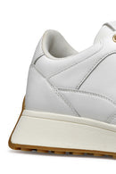 Geox Kadın Beyaz D Amabel A - Nappa Bağcıklı Deri Sneaker