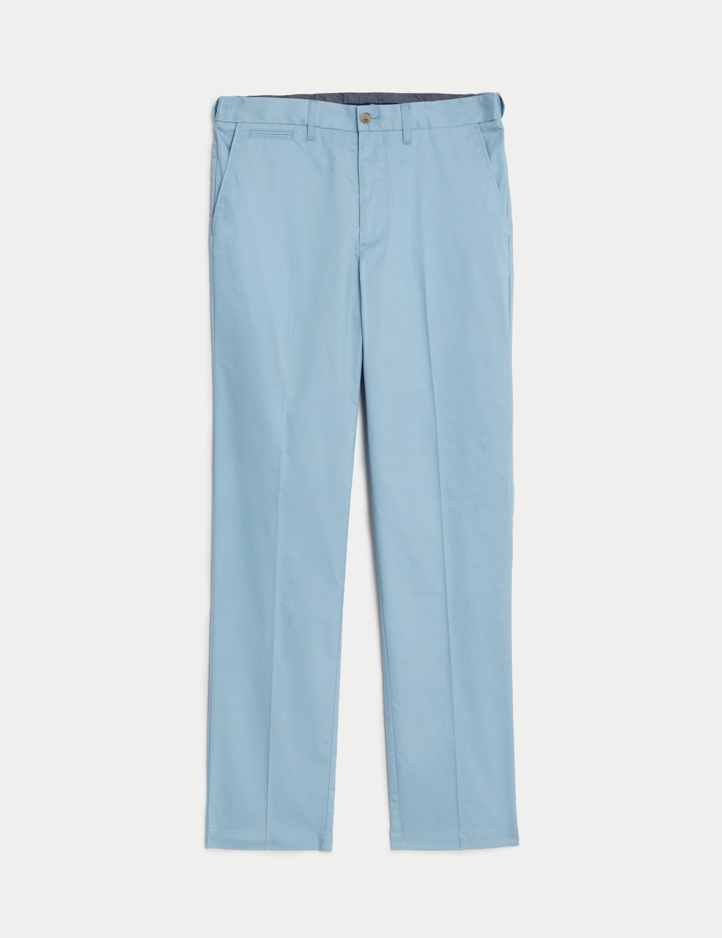 Regular Fit Hafif Dokulu Chino Pantolon
