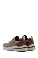 Skechers Erkek Bej Delson 3.0 Sneaker