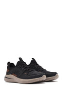 Skechers Erkek Siyah Delson 3.0 Kumaş Sneaker