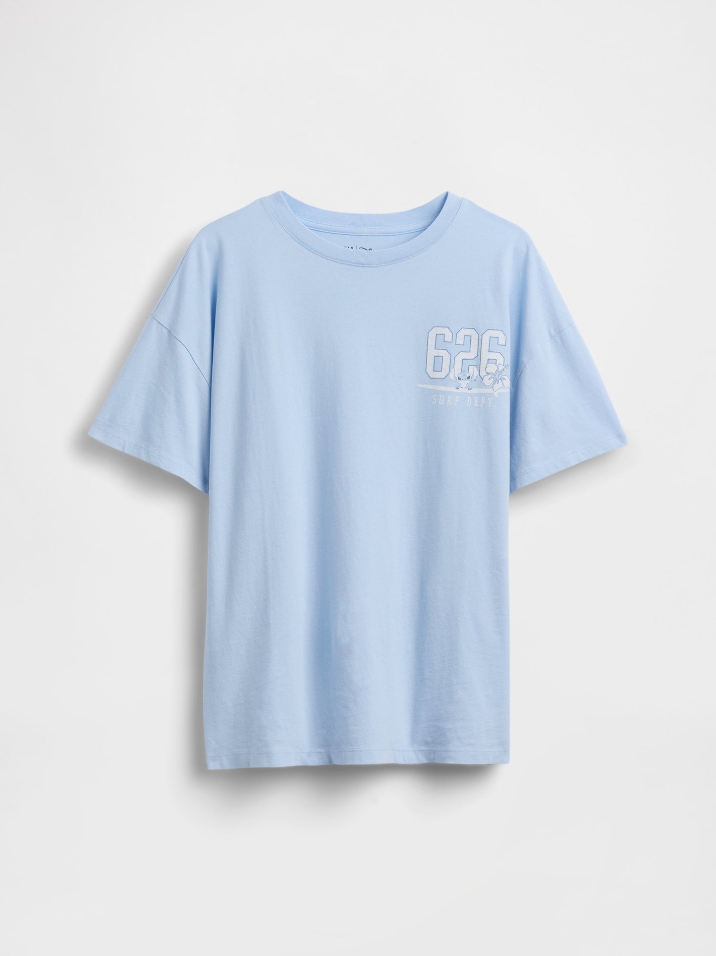 Açık Mavi Disney Oversized Tunik T-shirt