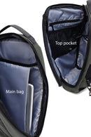 D-pack Erkek Haki Teknolojik Kumaş Çapraz Çanta