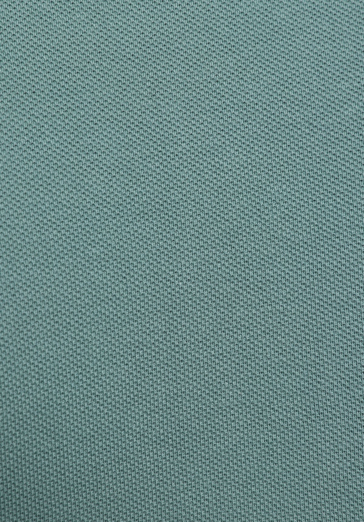 Regular Fit Polo Yaka Düz Erkek Yeşil Cepsiz Kısa Kol Tişört