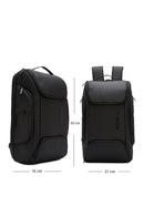 D-pack Erkek Siyah Teknolojik Kumaş Sırt Çantası