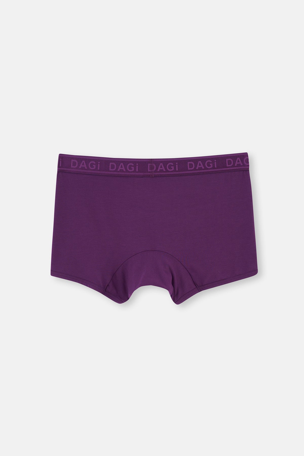 Mor Micro Modal Düz Boxer