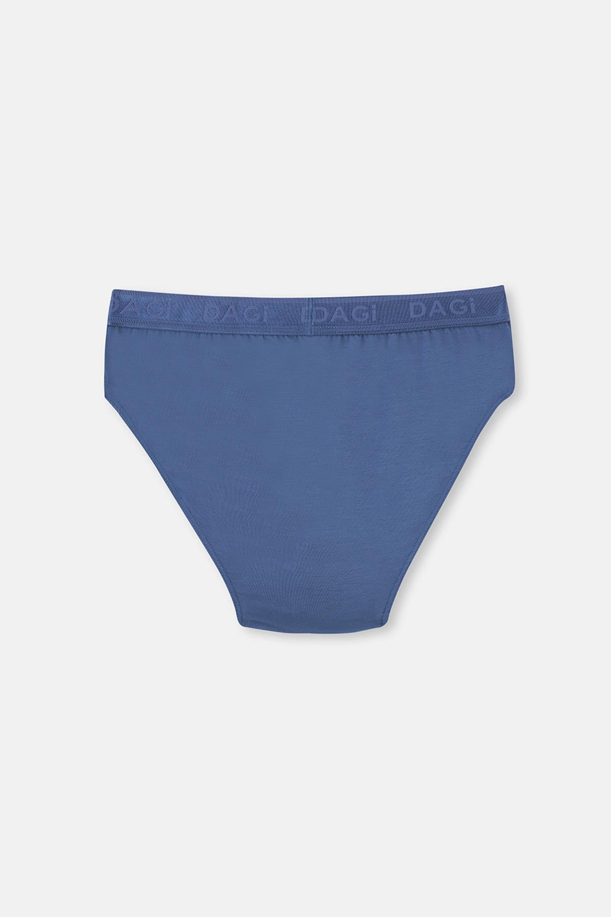 Indigo Düz Micro Modal Slip