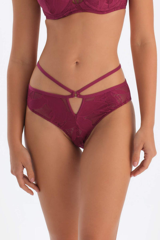 Mürdüm Dantelli Hıpster Külot