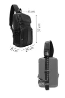 D-pack Erkek Siyah Çapraz Çanta