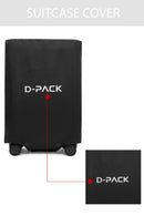 D-pack Erkek Siyah Kabin Boy Seyahat Çantası