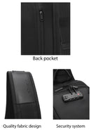 D-pack Erkek Siyah Kumaş Çapraz Çanta