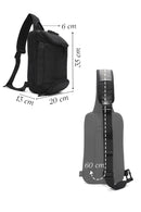 D-pack Erkek Siyah Kumaş Çapraz Çanta