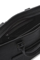 Erkek Siyah Deri Evrak Çantası