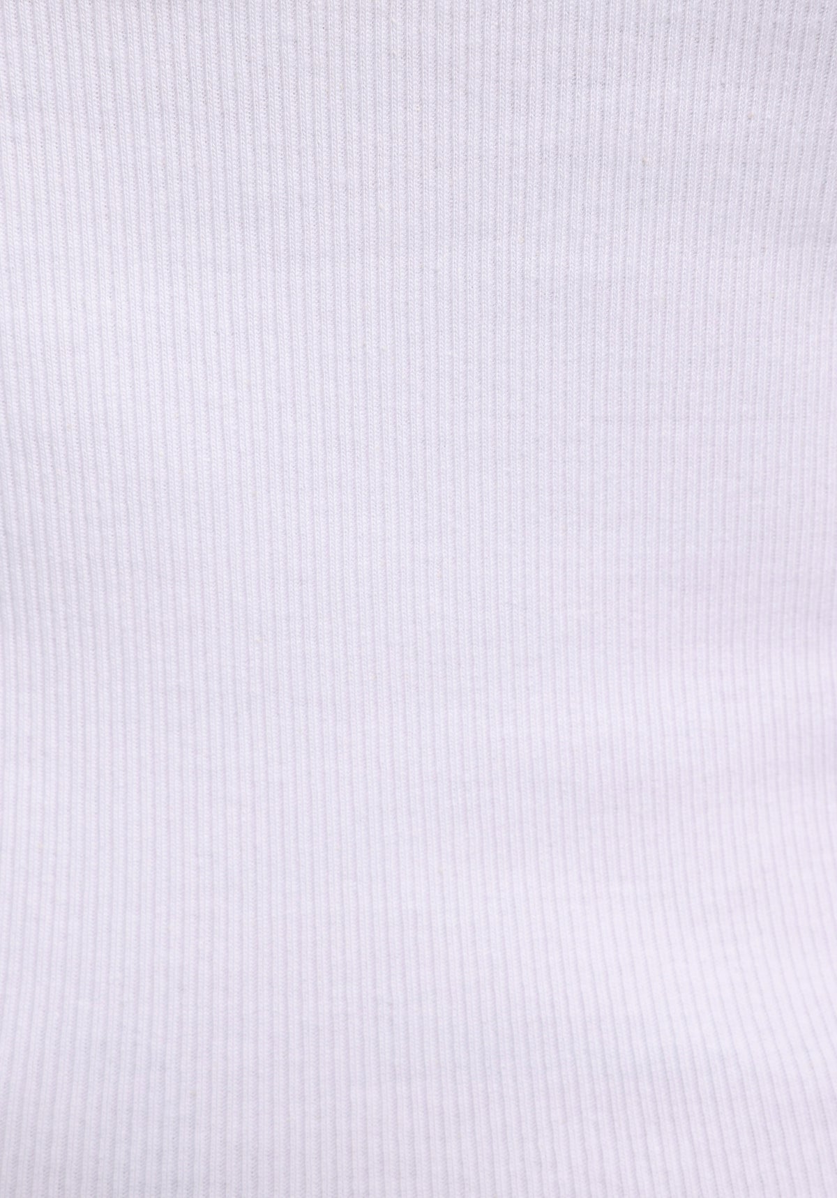 Slim Fit Kadın Beyaz Atlet