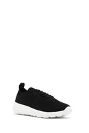 Derimod Zero Kadın Siyah Bağcıklı Kalın Tabanlı Sneaker