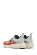 Kadın Bej Bağcıklı Kalın Tabanlı Sneaker