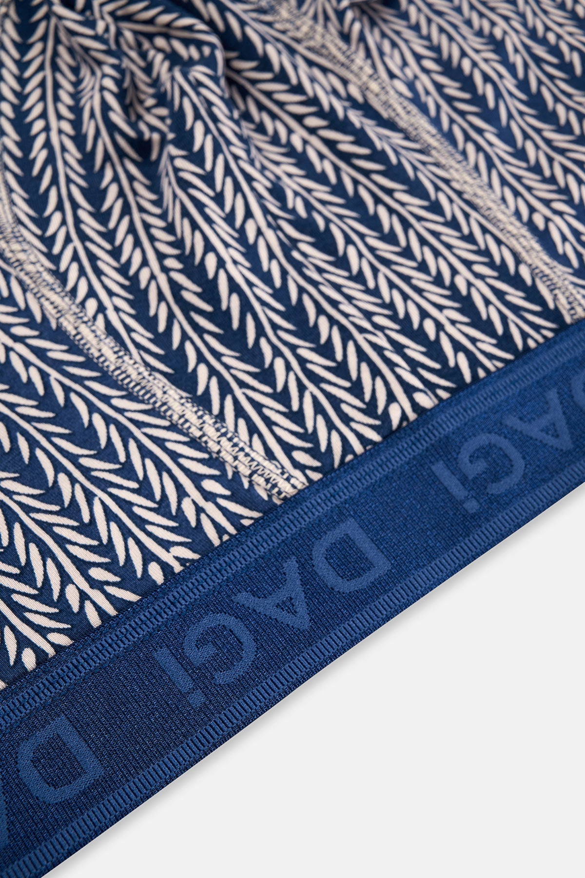 Lacivert 4210 Desenli Micro Modal Boxer