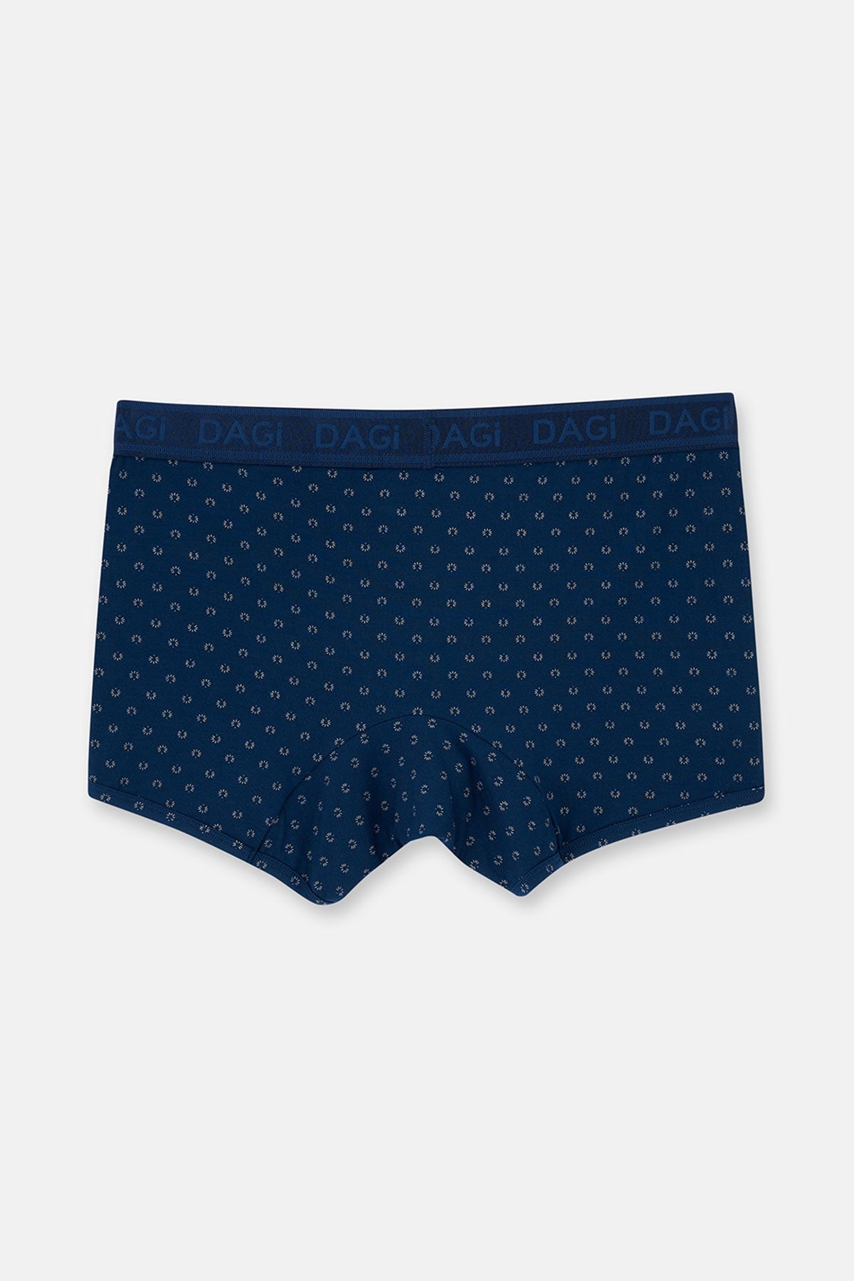 Lacivert 4210 Desenli Micro Modal Boxer