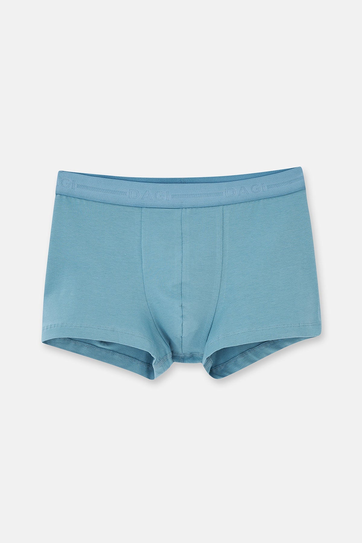 Koyu Mavi 5210 Düz Pamuk Boxer