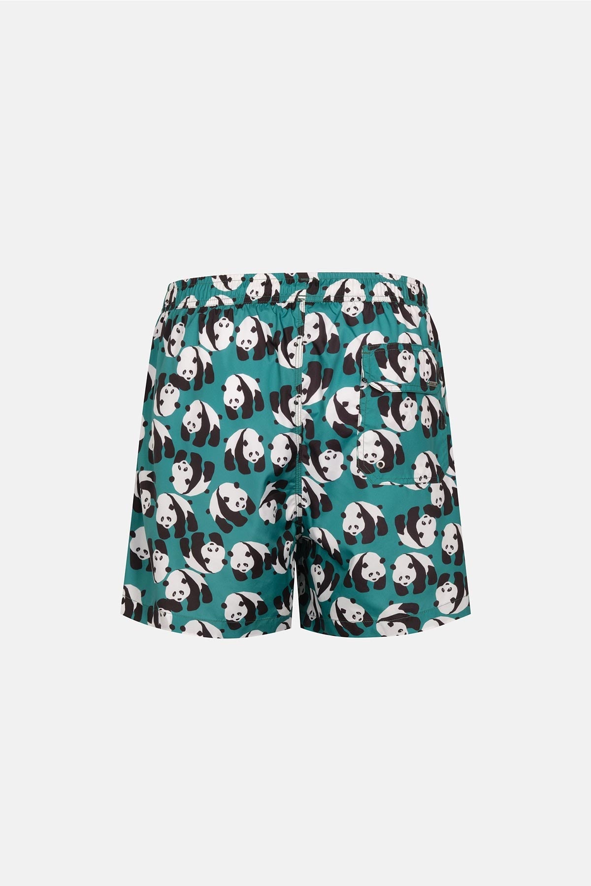 Multicolor Panda Des. Kısa Şort