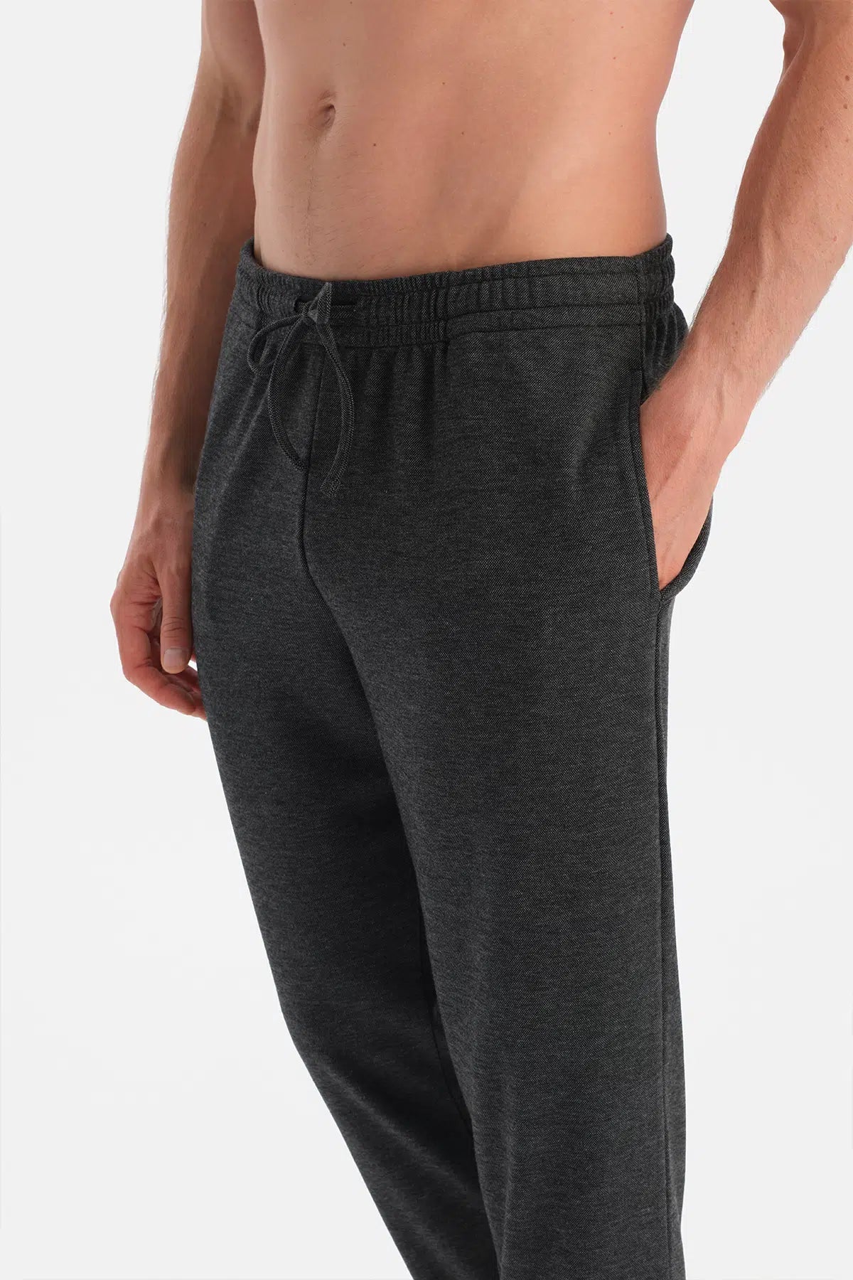 Uzun Kollu Bisiklet Yaka Tişört Pantolon Takim