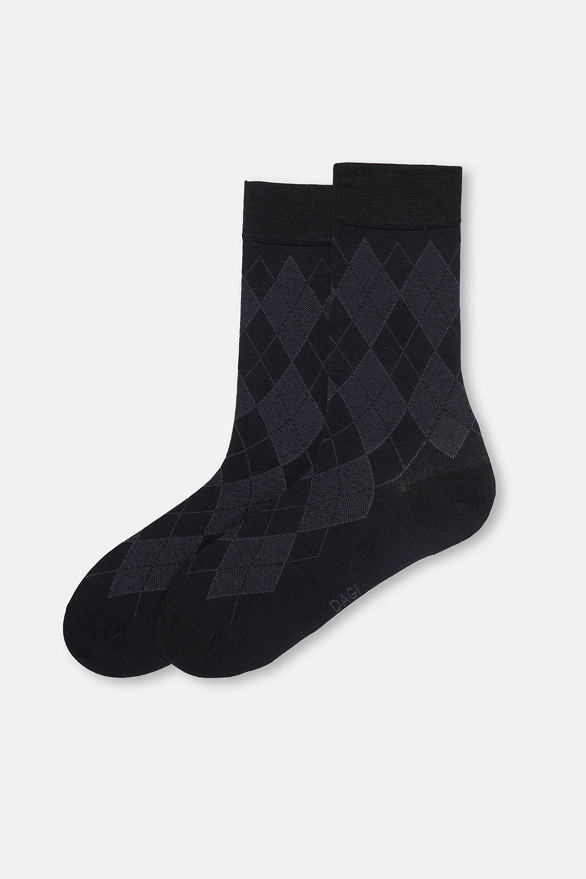 Erkek 2'li Baklava Desen Bambu Çorap