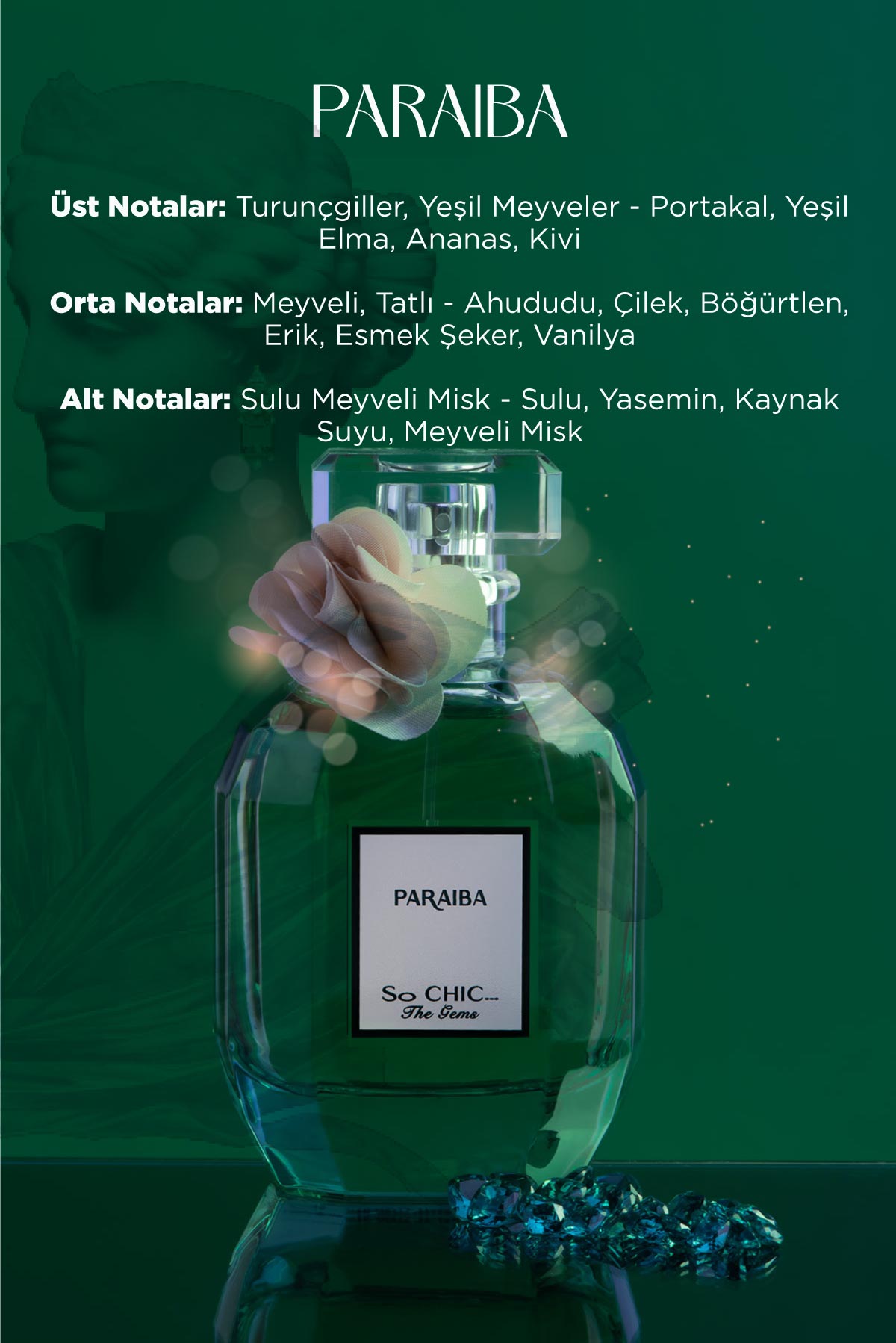 Paraiba So Chic... The Gems Kadın Parfüm 40000040499