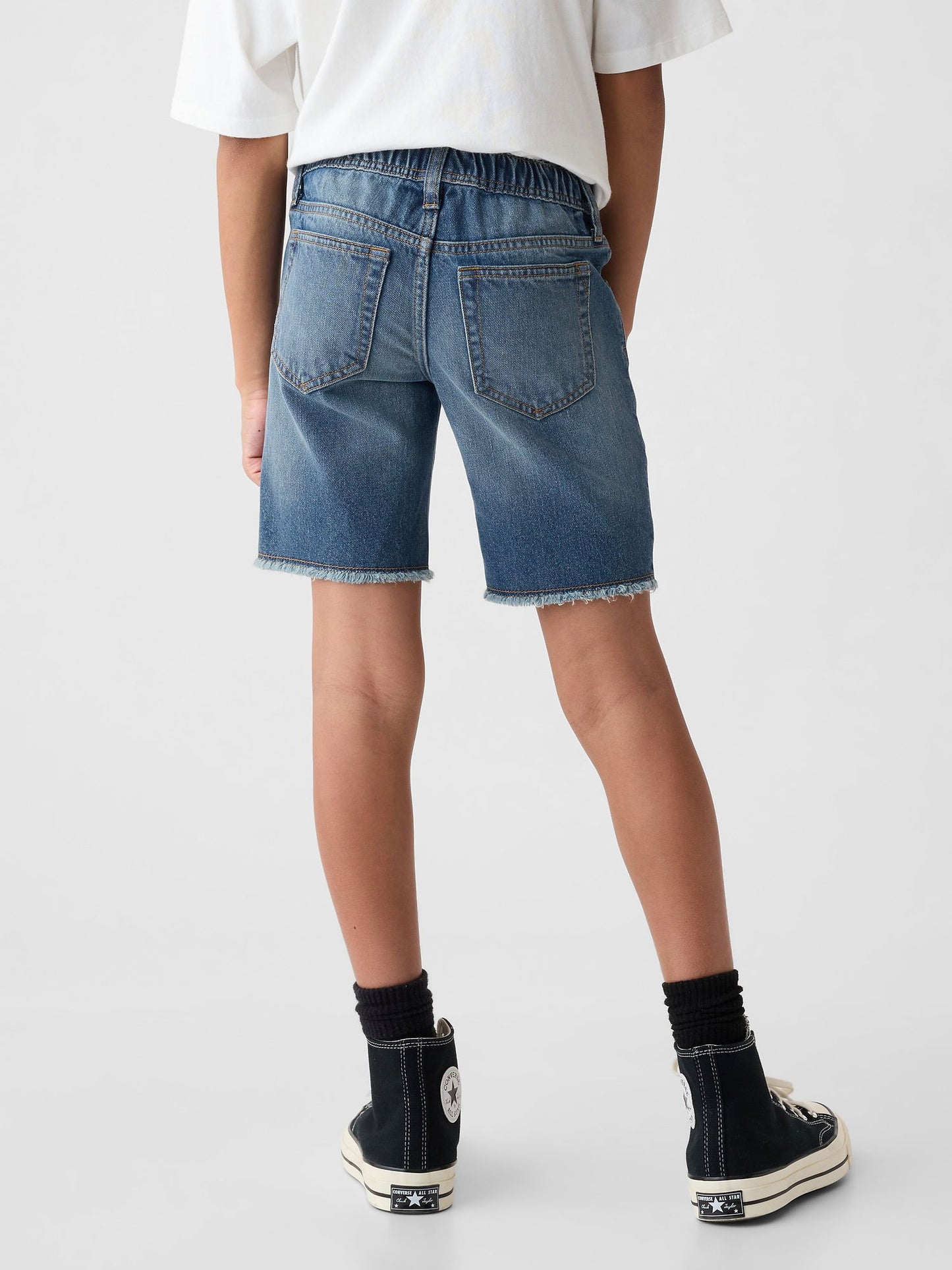 Mavi Slim Denim Pull-on Şort