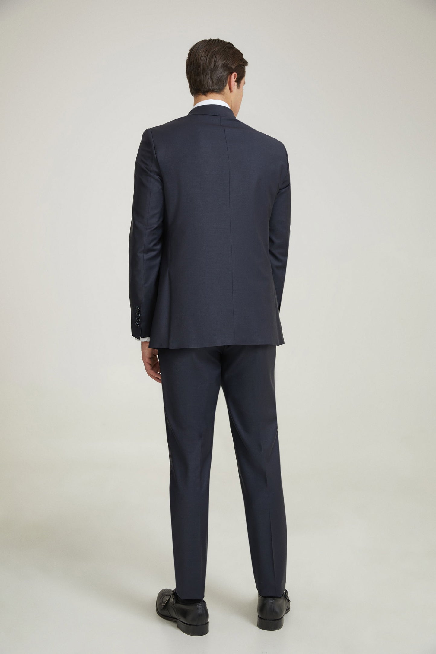 Damat Regular Fit Lacivert Düz Takim Elbise