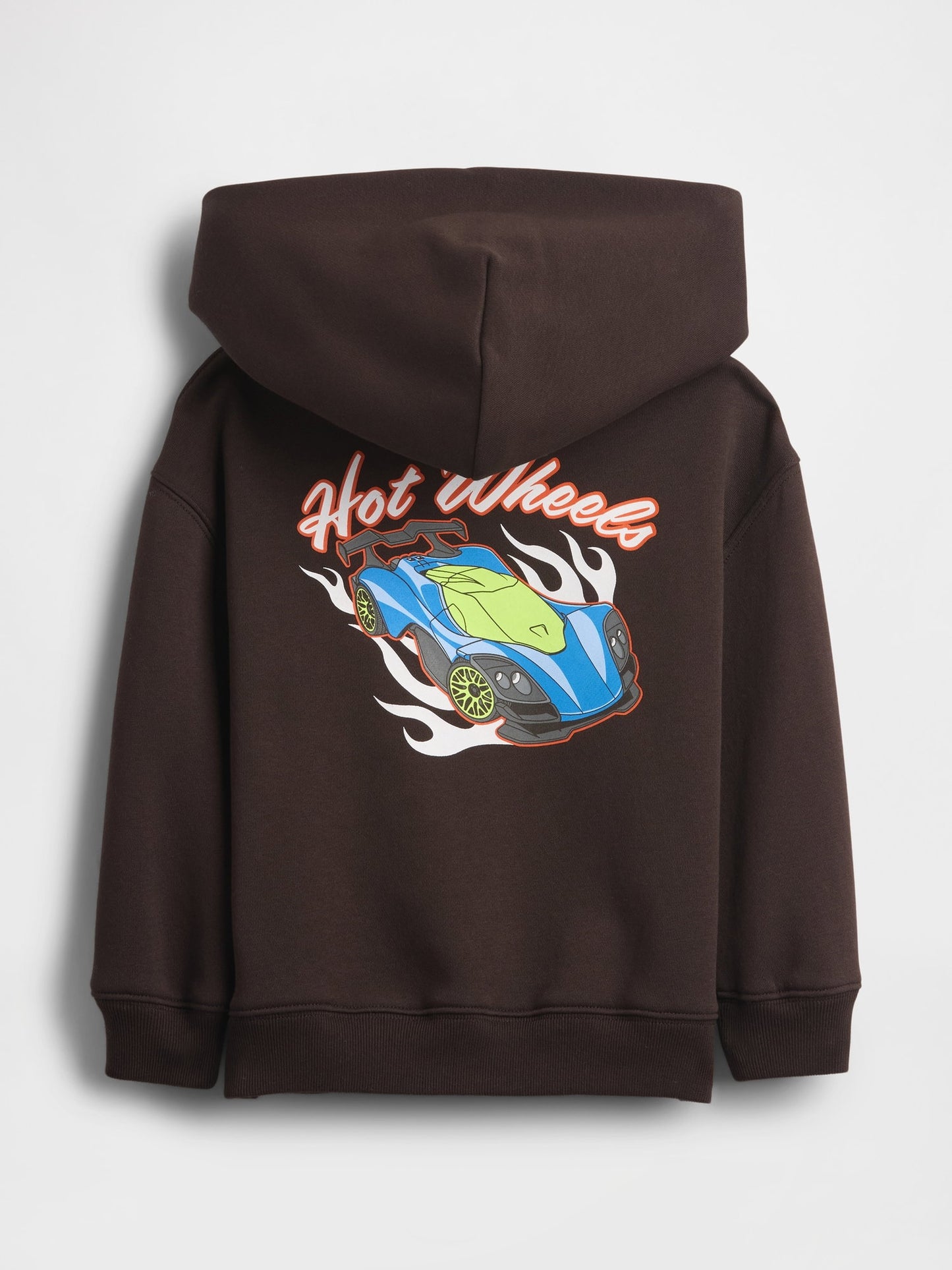 Koyu Kahverengi Relaxed Vintagesoft Hot Wheels Logo Sweatshirt
