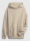 Pembe Oversize Kapüşonlu Sweatshirt