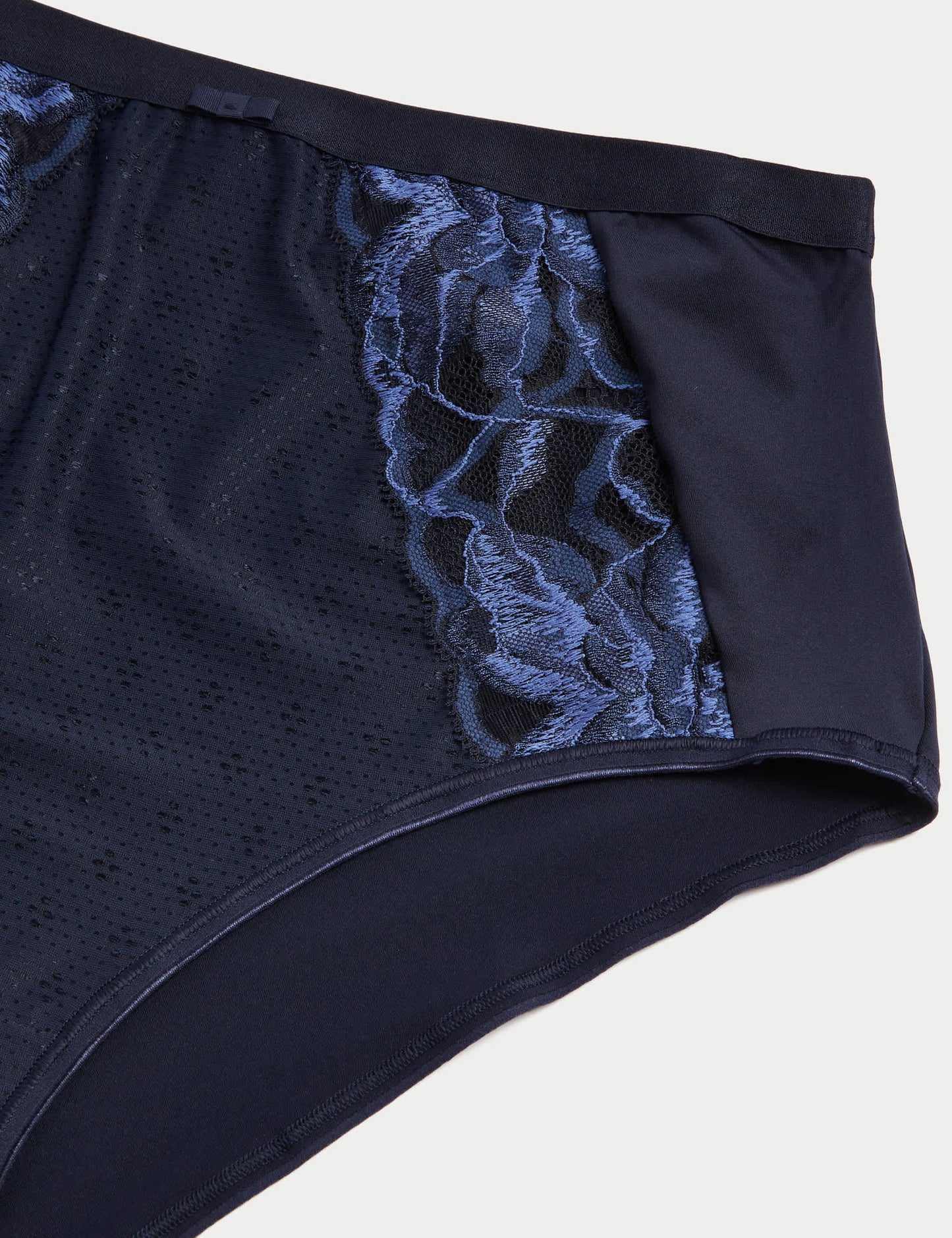3'lü Dantel Detaylı Full Brief Külot Seti