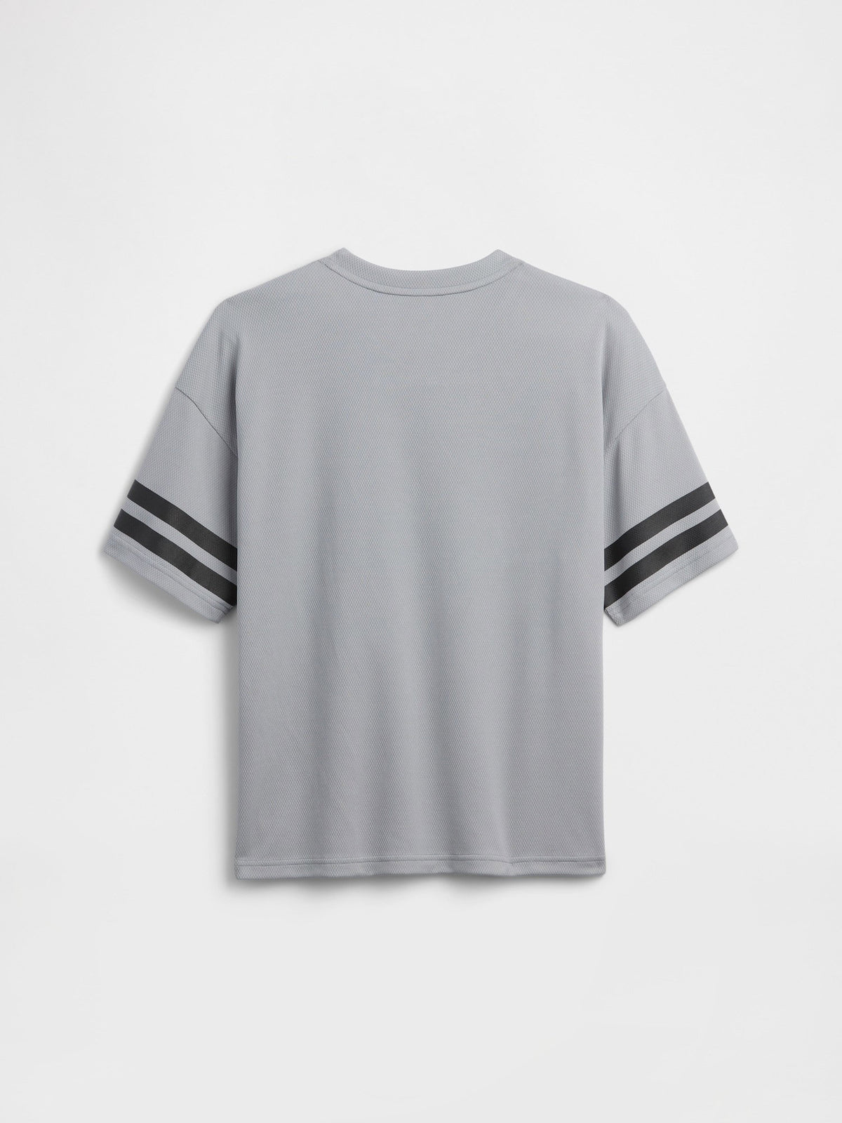 Gri Relaxed Mesh Soccer T-shirt