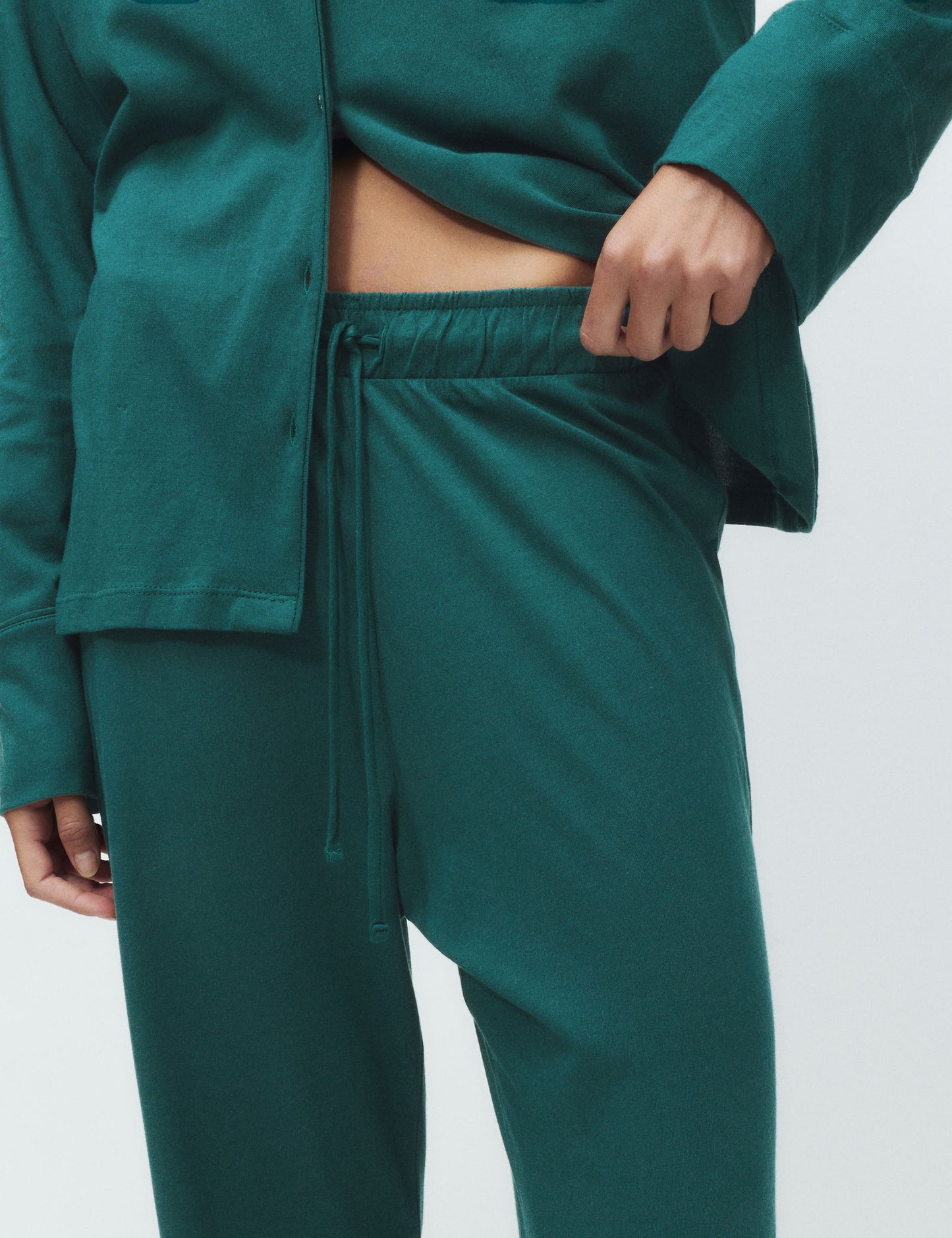 Pamuk Modal Karışımlı Pijama Takımı