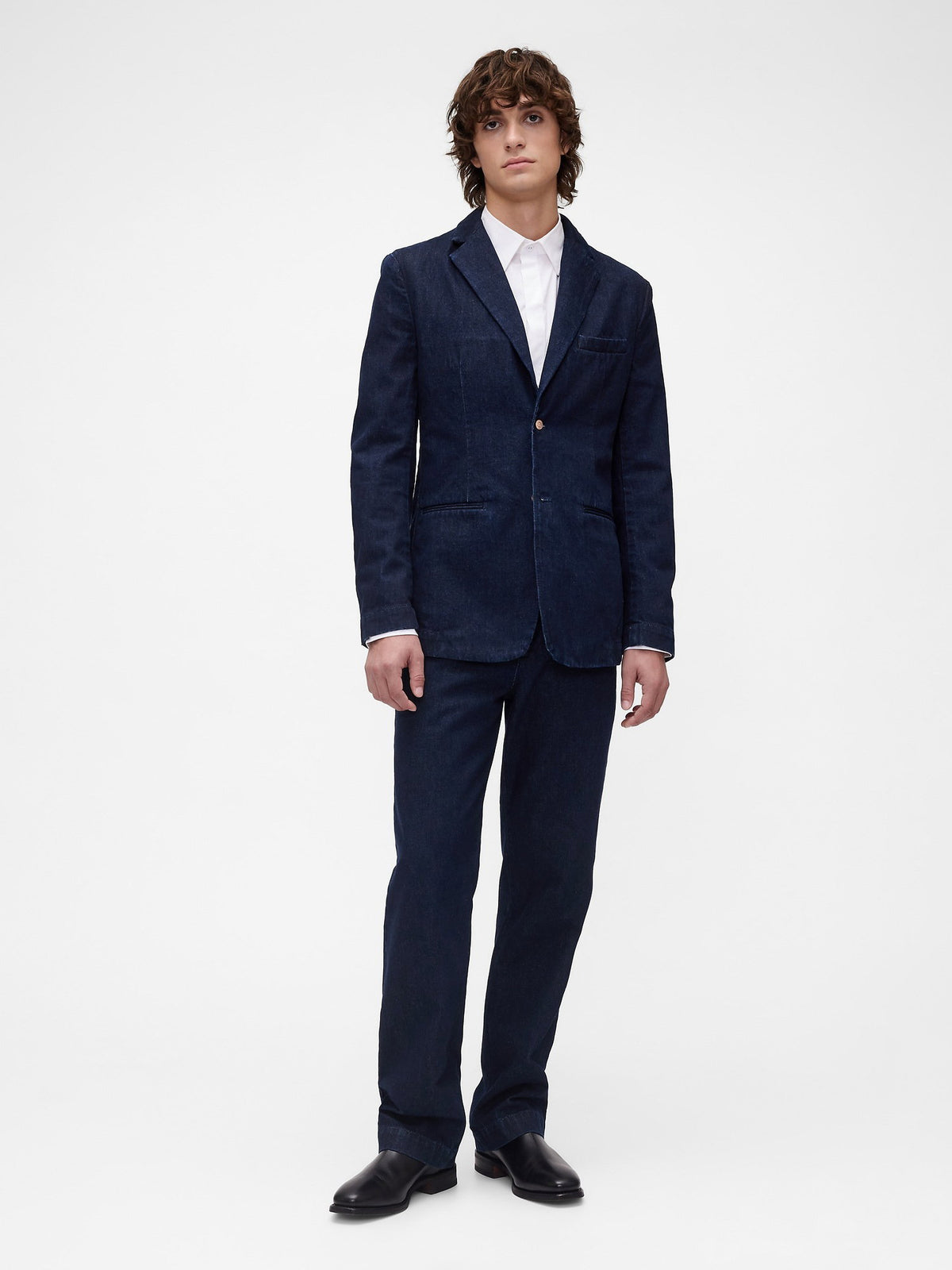 Koyu Mavi Gapstudio Denim Blazer