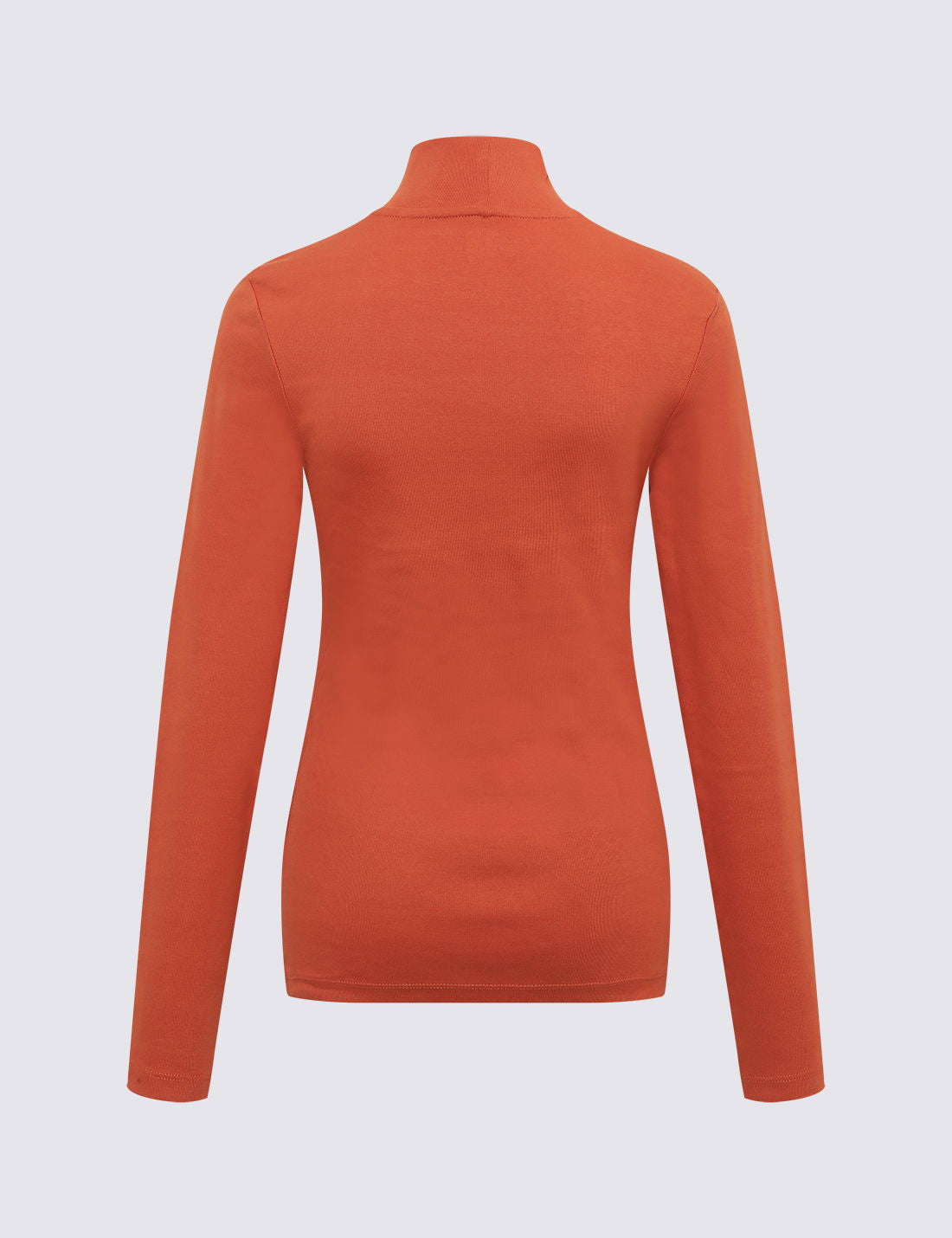 Pamuklu Boğazlı Yaka Slim Fit Üst